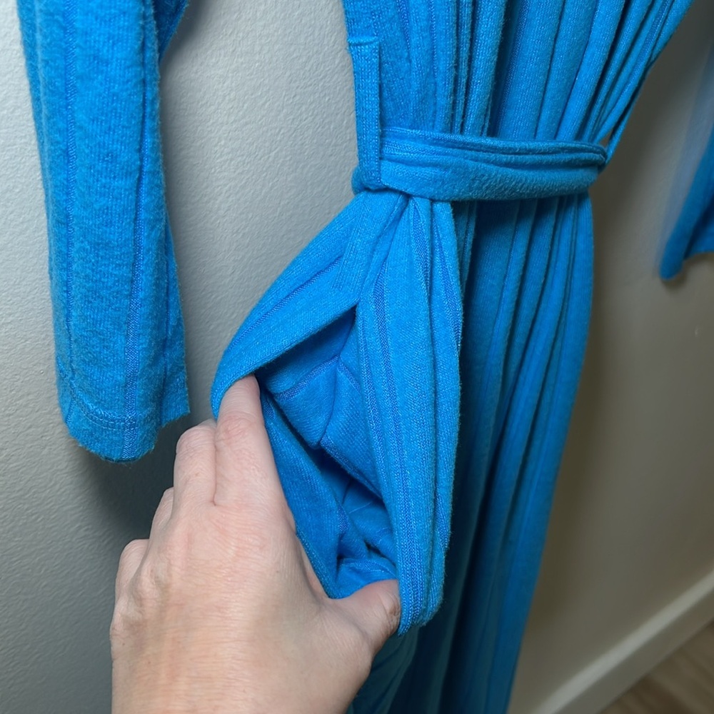 BP. Blue Ribbed Robe Nordstrom New with Tag - Picture 4 of 6